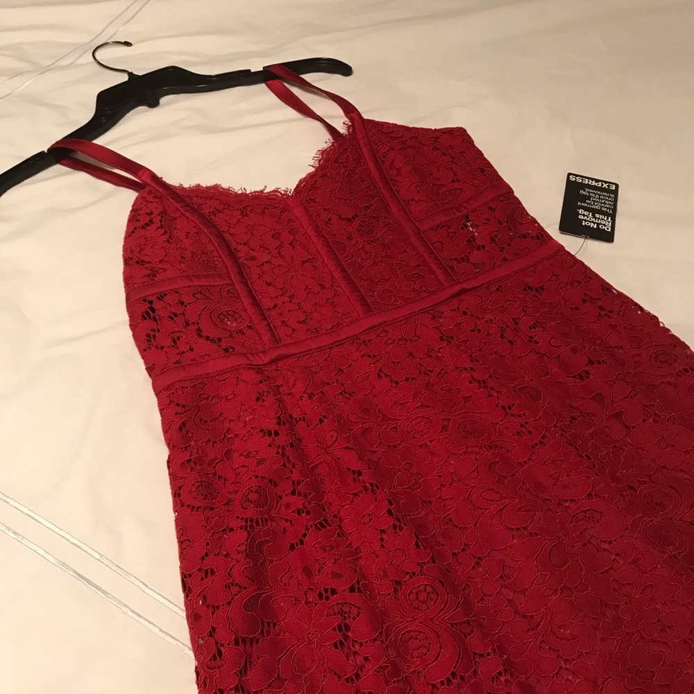 EXPRESS - Red Cocktail Dress - NWT